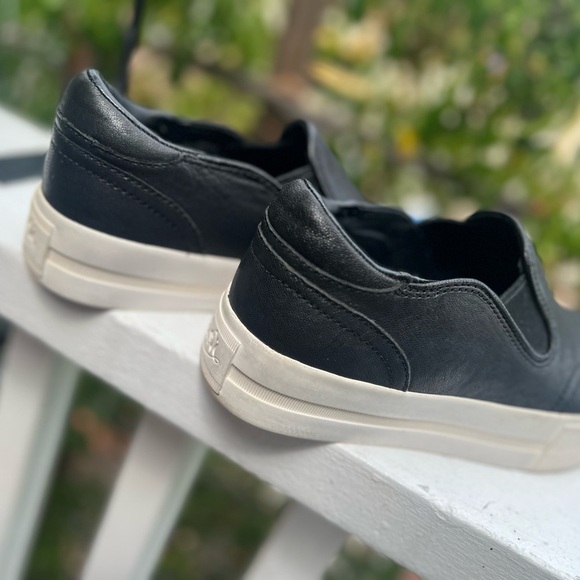 Ash Black and White Slip-On Sneakers with Platform Sole Women's Size 6 Black - Picture 11 of 16